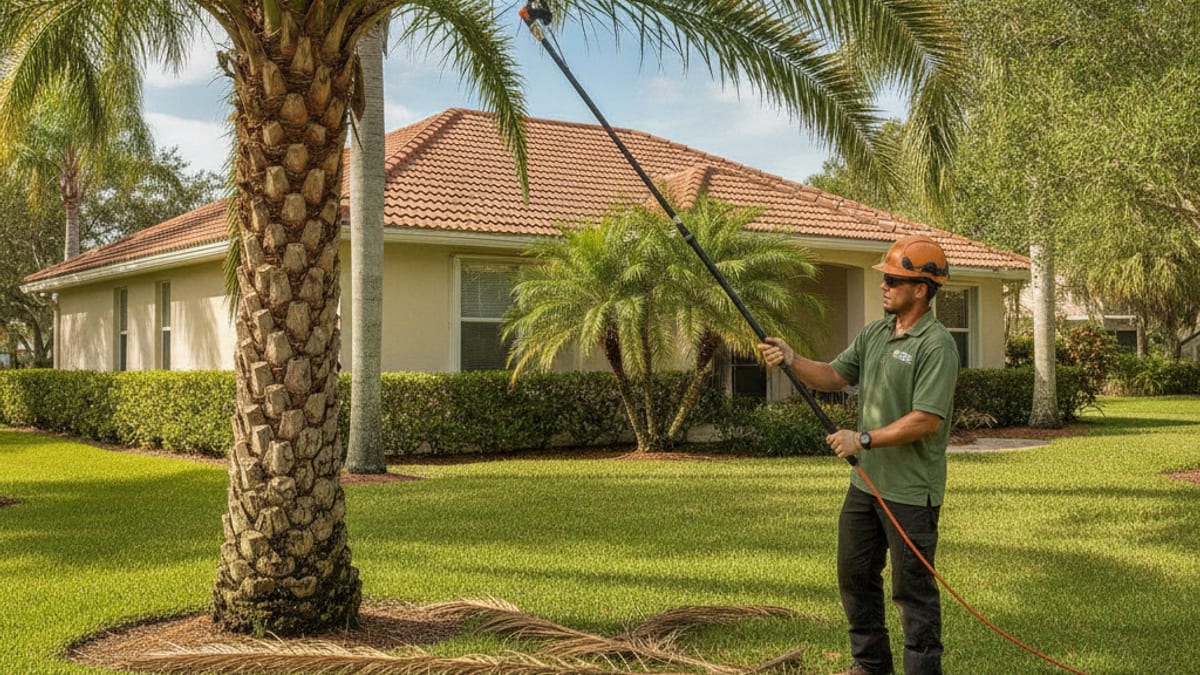Sabal and Queen Palm Trimming: What to Cut and What to Leave Alone