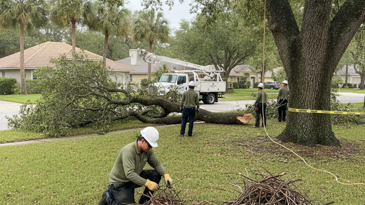 The First Hour After a Tree Falls on Your House